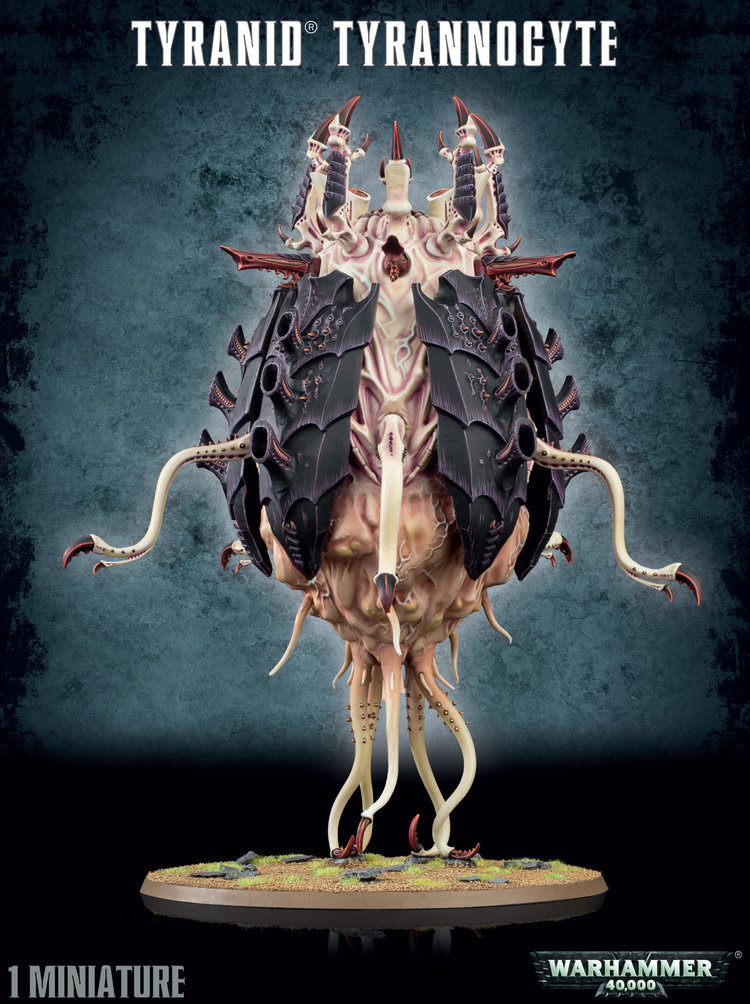 Games Workshop Warhammer Warhammer 40000 - Tyranids: Tyrannocyte / Sporocyst and Mucolid Spore