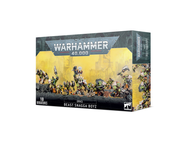 Games Workshop Warhammer Orks: Beast Snagga Boyz