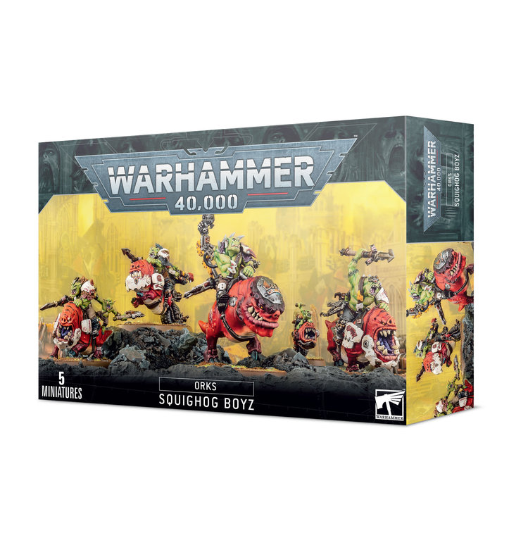 Games Workshop Warhammer Warhammer 40000 - Orks: Squighog Boyz