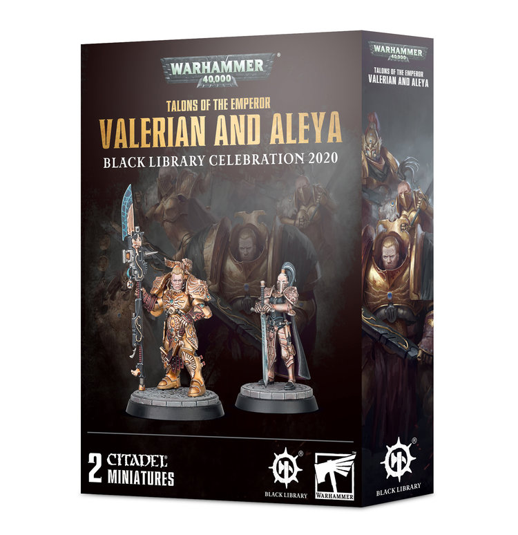 Games Workshop Warhammer Warhammer 40000 - Adeptus Custodes: Valerian and Aleya