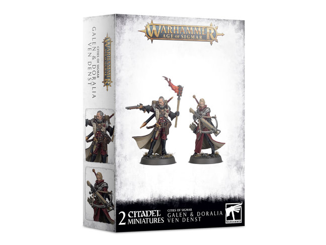 Games Workshop Warhammer Cities of Sigmar: Galen & Doralia Ven Denst