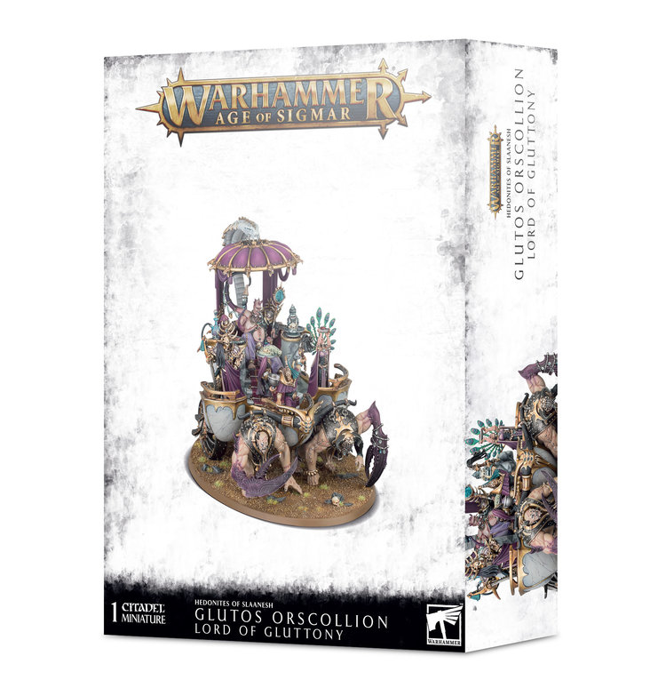 Games Workshop Warhammer Warhammer Age of Sigmar - Hedonites of Slaanesh: Glutos Orscollion Lord of Gluttony