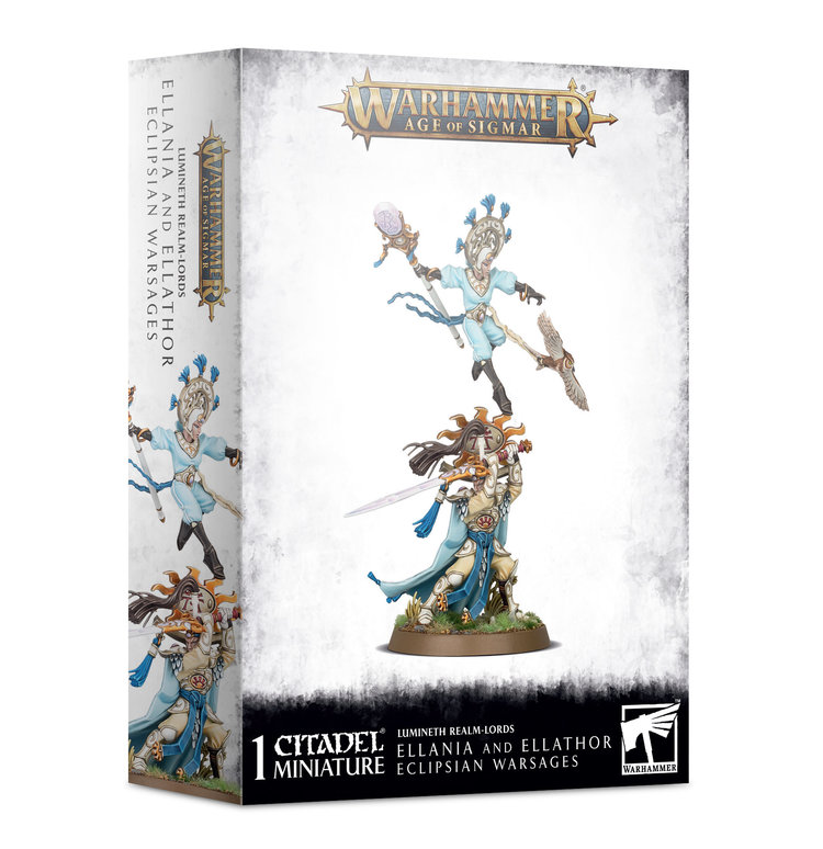 Games Workshop Warhammer Warhammer Age of Sigmar - Lumineth Realm-Lords: Ellania & Ellathor