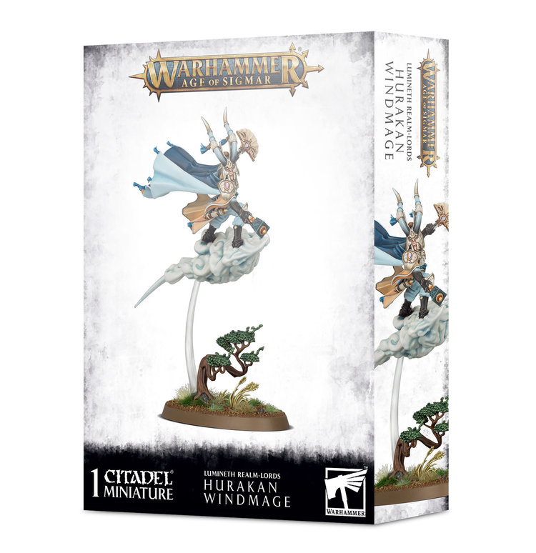 Games Workshop Warhammer Warhammer Age of Sigmar - Lumineth Realm-Lords: Hurakan Windmage