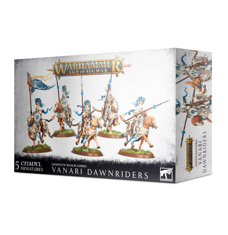 Games Workshop Warhammer Warhammer Age of Sigmar - Lumineth Realm-Lords: Vanari Dawnriders