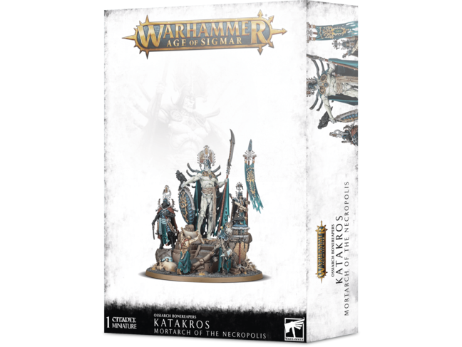 Games Workshop Warhammer Ossiarch Bonereapers: Katakros Mortarch of the Necropolis