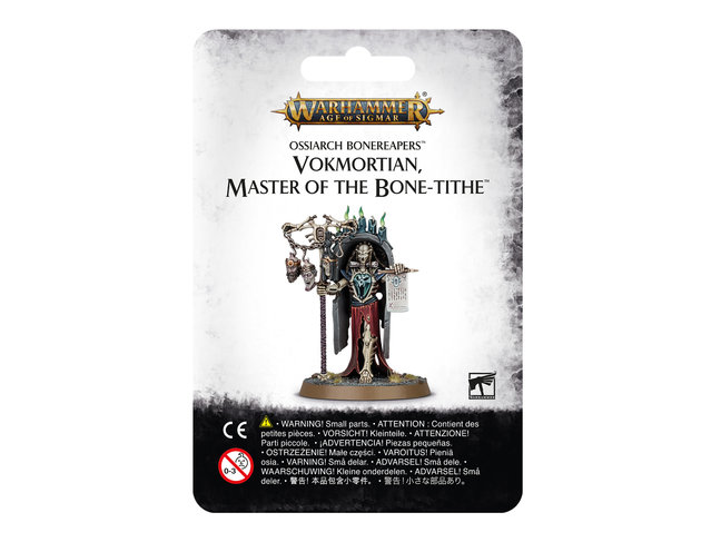 Games Workshop Warhammer Ossiarch Bonereapers: Vokmortian, Master of the Bone-Tithe