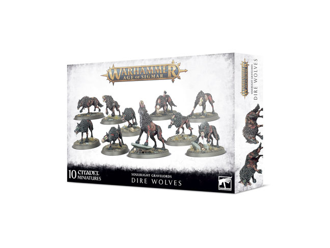 Games Workshop Warhammer Soulblight Gravelords: Dire Wolves