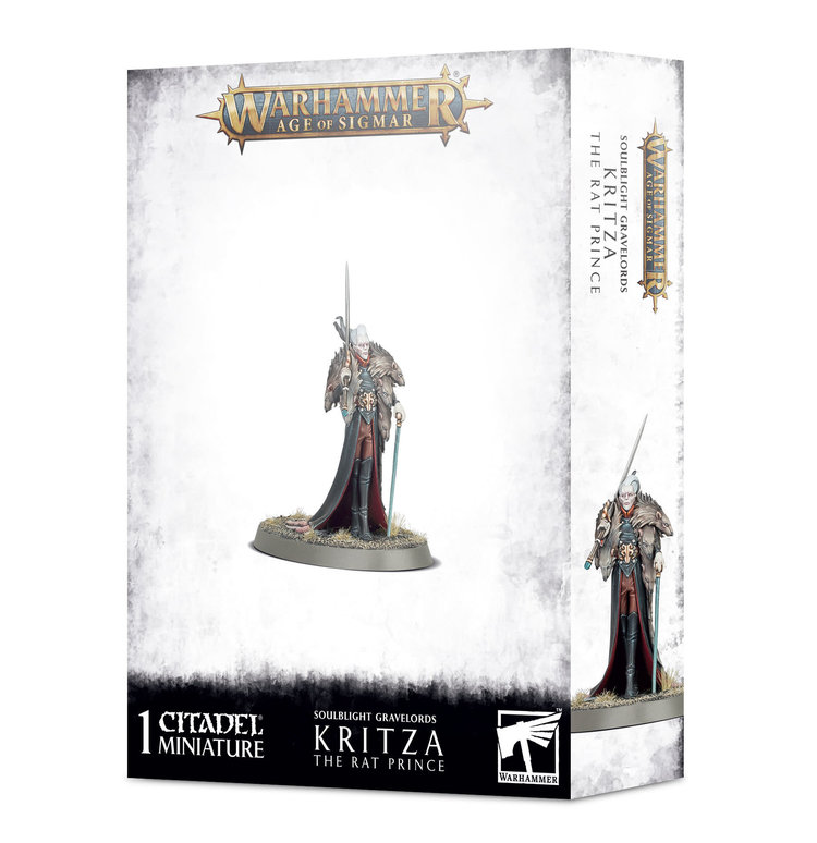 Games Workshop Warhammer Warhammer Age of Sigmar - Soulblight Gravelords: Kritza the Rat Prince