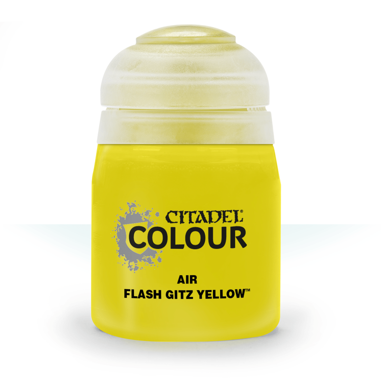 Games Workshop Warhammer GAMES WORKSHOP - CITADEL COLOUR - AIR: FLASH GITZ YELLOW