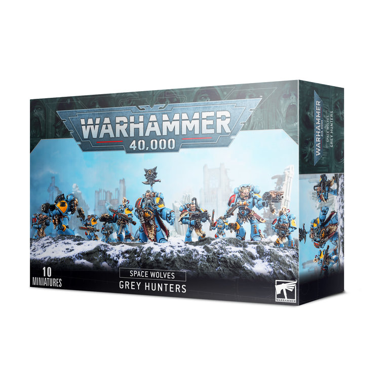 Games Workshop Warhammer Warhammer 40000 - Space Wolves: Grey Hunters