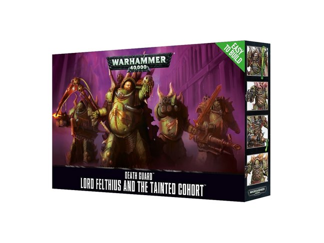 Games Workshop Warhammer Death Guard: Lord of Contagion with Blightlord Terminators