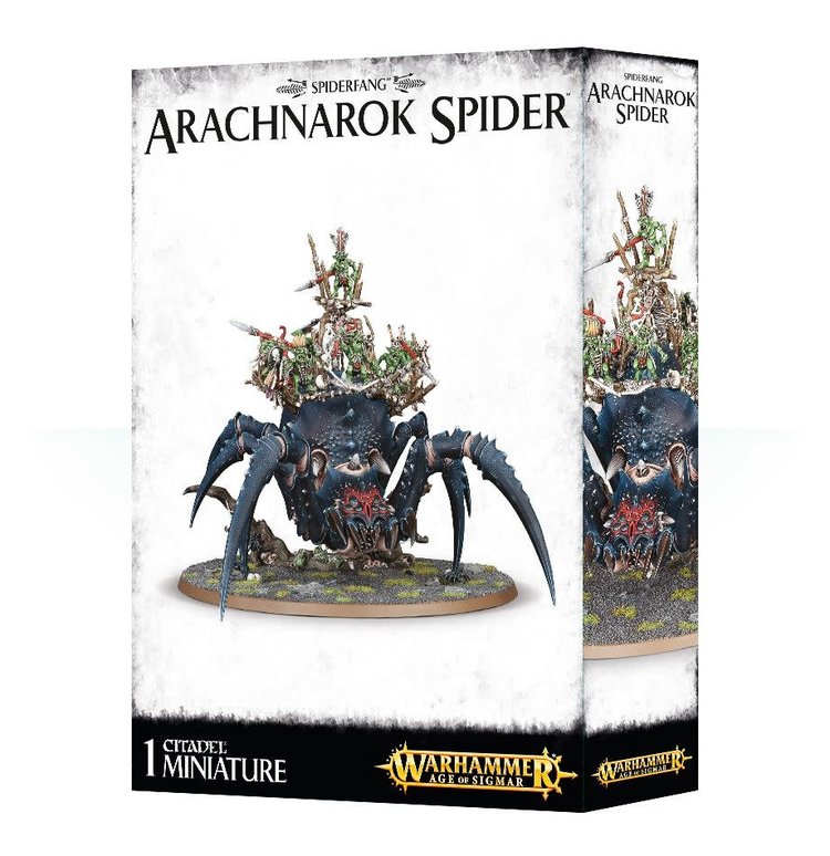 Games Workshop Warhammer Warhammer Age of Sigmar - Gloomspite Gitz: Arachnarok Spider