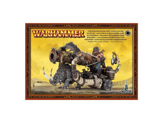 Games Workshop Warhammer Ogor Mawtribes: Ironblaster / Gnoblar Scrab Launcher