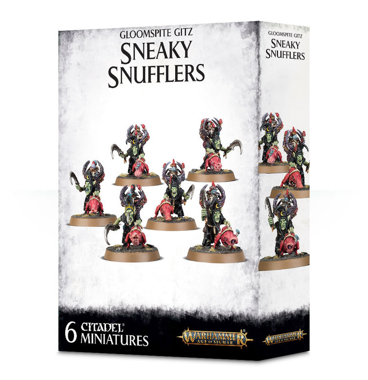 Games Workshop Warhammer Warhammer Age of Sigmar - Gloomspite Gitz: Sneaky Snufflers