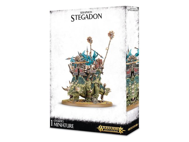 Games Workshop Warhammer Seraphon: Stegadon / Engine of the Gods / Stegadon Chief