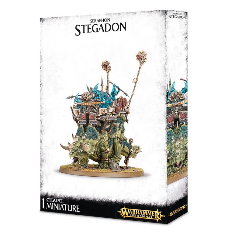 Games Workshop Warhammer Warhammer Age of Sigmar - Seraphon: Stegadon / Engine of the Gods / Stegadon Chief