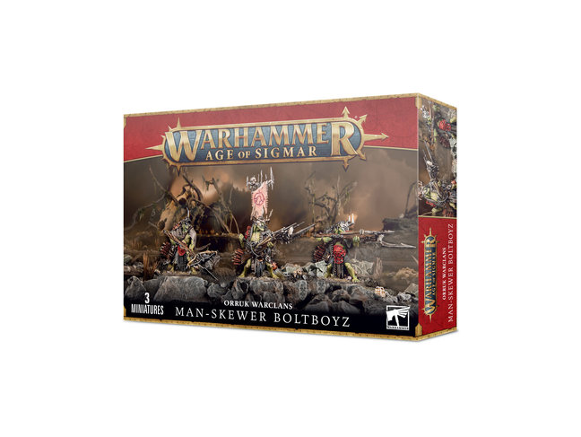 Games Workshop Warhammer Orruk Warclans: Man-Skewer Boltboyz