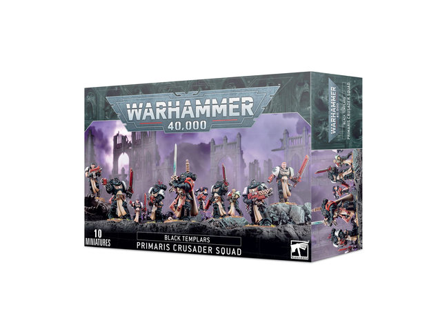 Games Workshop Warhammer Black Templars: Crusader Squad