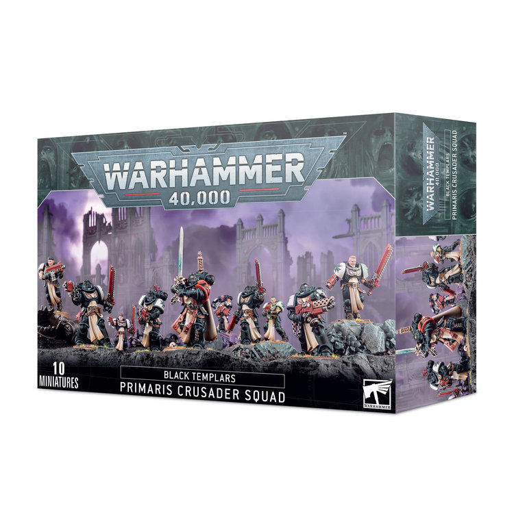 Games Workshop Warhammer Warhammer 40000 - Black Templars: Crusader Squad