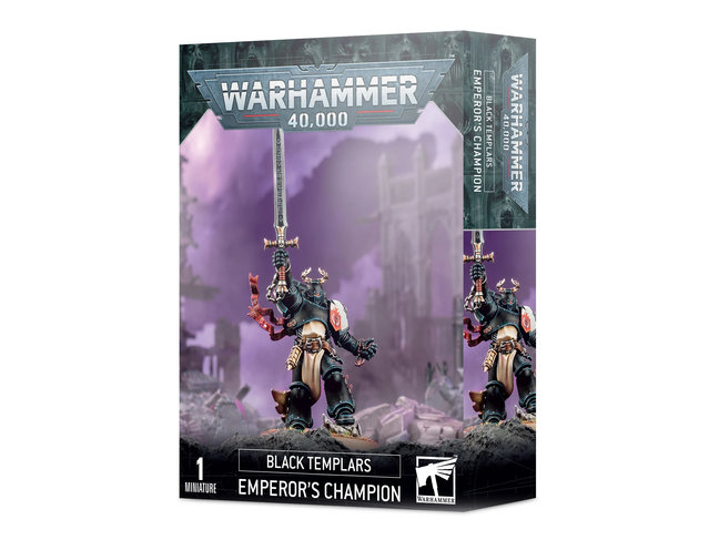 Games Workshop Warhammer Black Templars: Emperors Champion