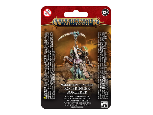 Games Workshop Warhammer Maggotkin of Nurgle: Rotbringer Sorcerer