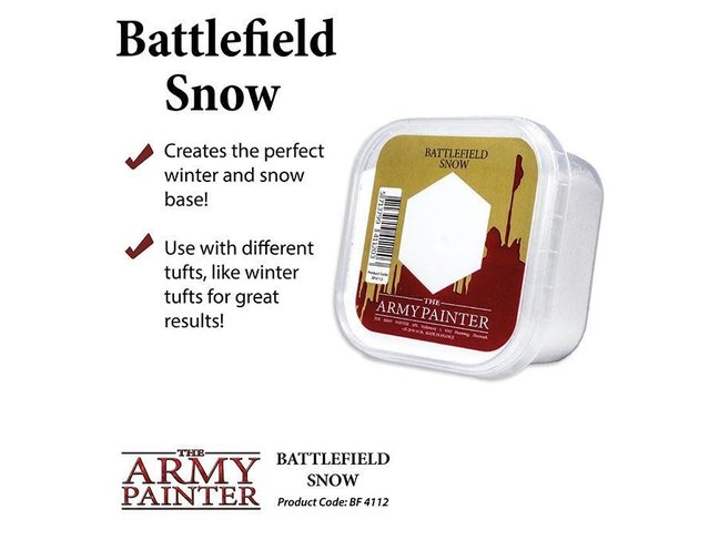 The Army Painter Battlefield Snow