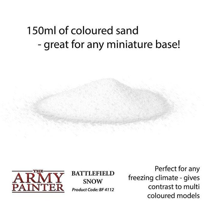 The Army Painter The Army Painter: Battlefield Snow