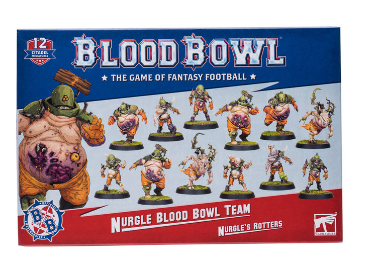 Games Workshop Warhammer Games Workshop - Warhammer - Blood Bowl: Nurgle Team