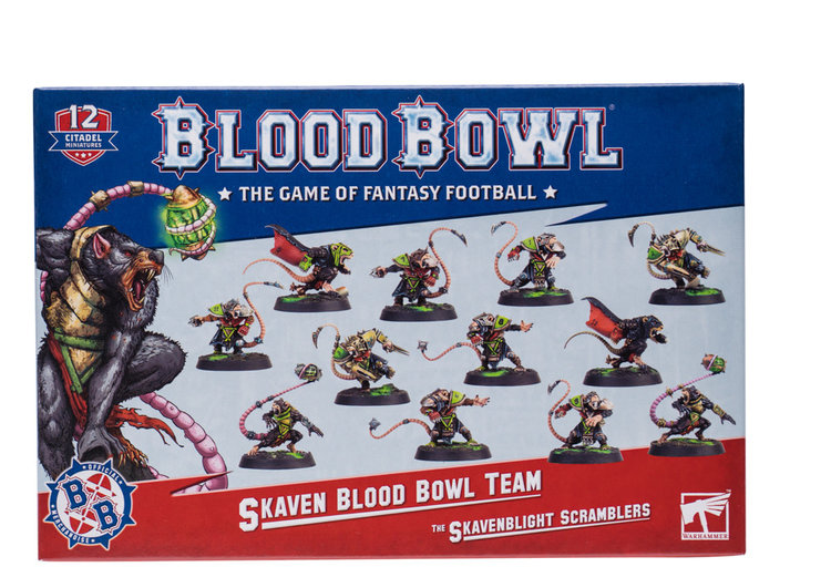 Games Workshop Warhammer Games Workshop - Warhammer - Blood Bowl: Skaven Team