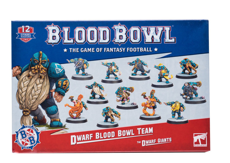 Games Workshop Warhammer Games Workshop - Warhammer - Blood Bowl: Dwarf Team