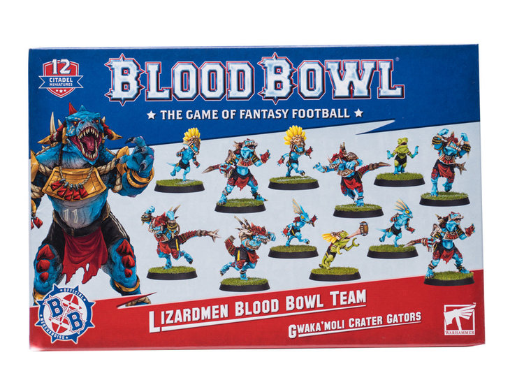 Games Workshop Warhammer Games Workshop - Warhammer - Blood Bowl: Lizardmen Team