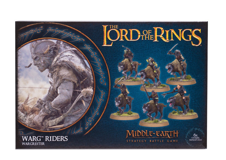 Games Workshop Warhammer Games Workshop - Middle-Earth: Warg Riders
