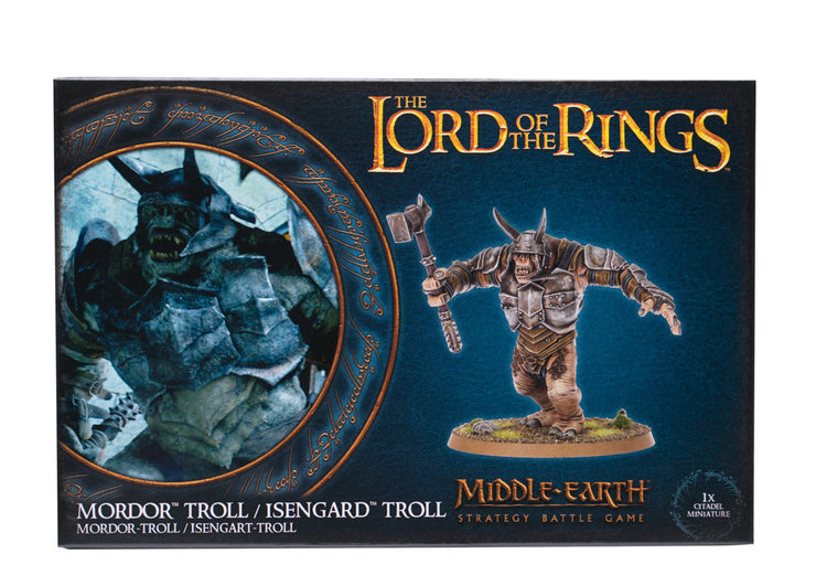 Games Workshop Warhammer Games Workshop - Middle-Earth: Mordor Troll / Isengard Troll