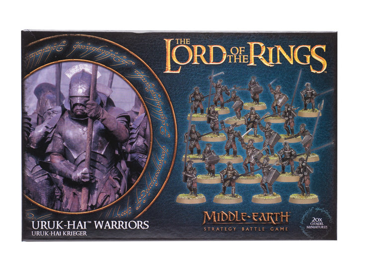 Games Workshop Warhammer Games Workshop - Middle-Earth: Uruk-Hai Warriors