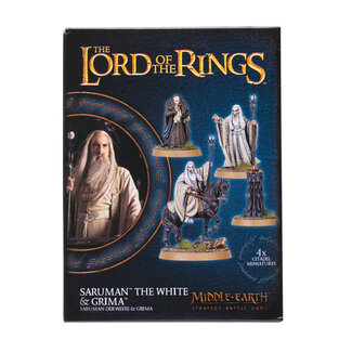 Games Workshop Middle-Earth: Saruman the White & Grima