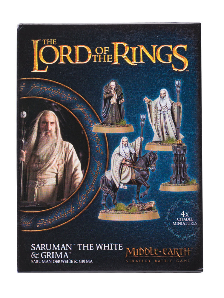 Games Workshop Warhammer Games Workshop - Middle-Earth: Saruman the White & Grima