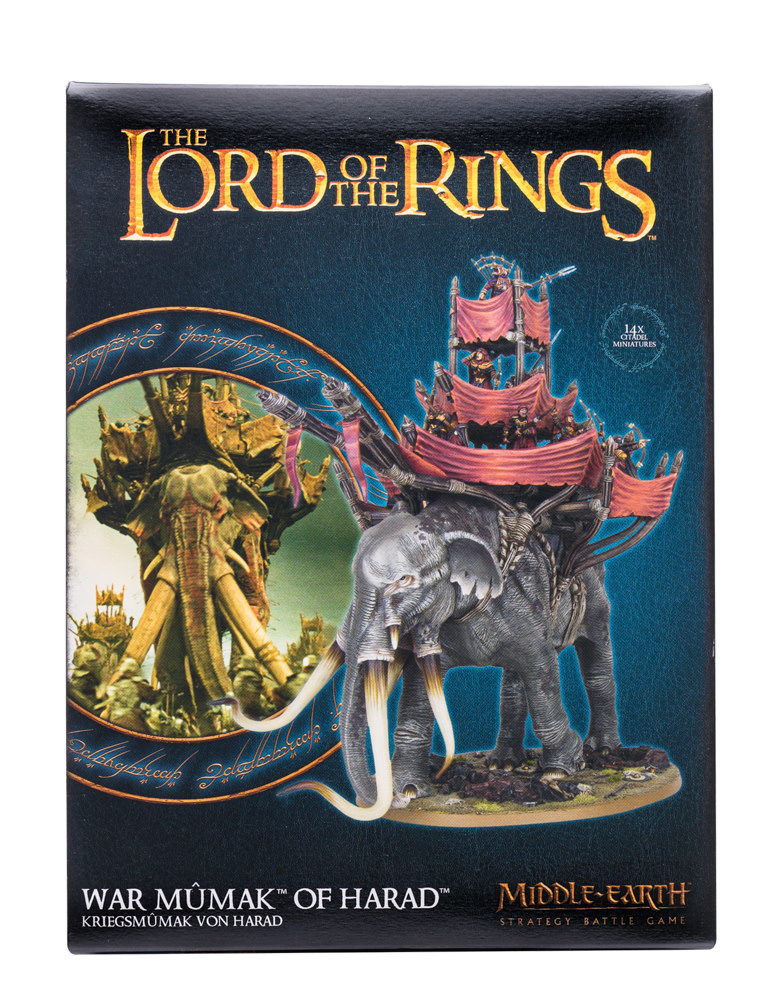 Games Workshop Lord of the Rings War Mumak of Harad Mûmak Trunk x1 Bit New