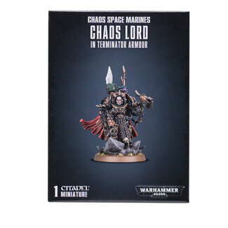 Games Workshop Warhammer Chaos Space Marines: Chaos Lord in Terminator Armour