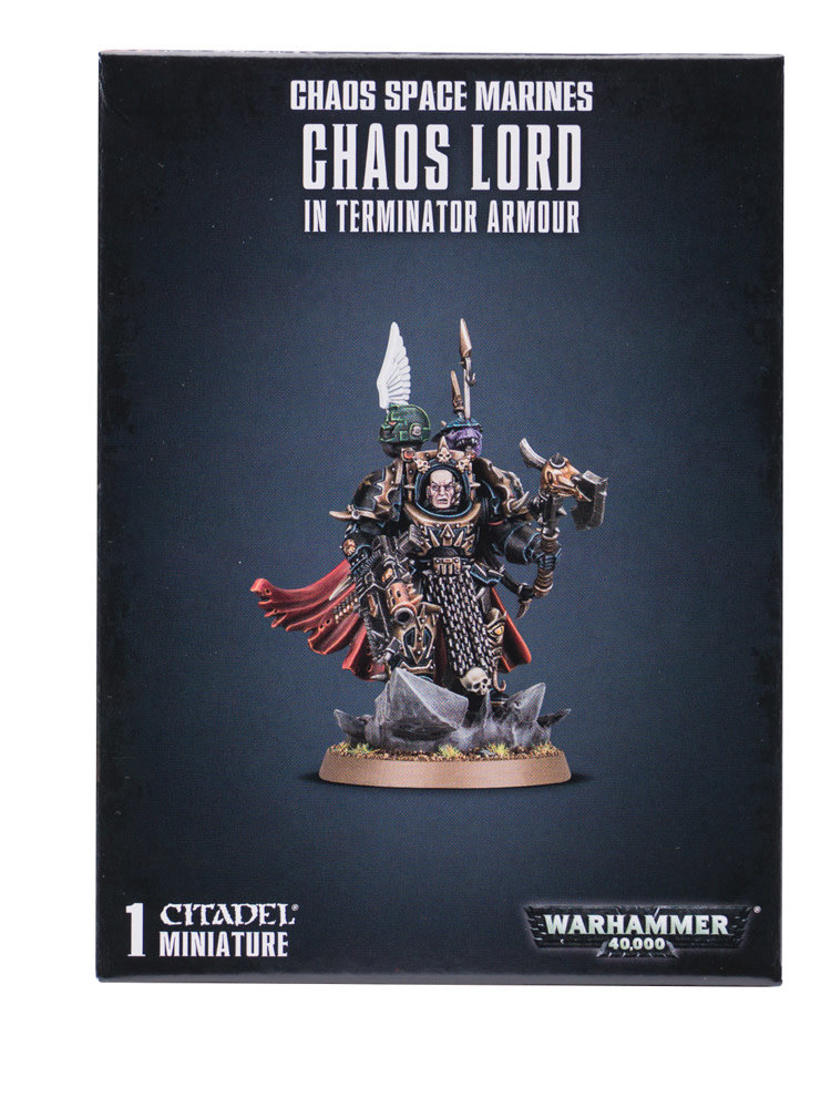 Games Workshop Warhammer Warhammer 40000 - Chaos Space Marines: Chaos Lord in Terminator Armour