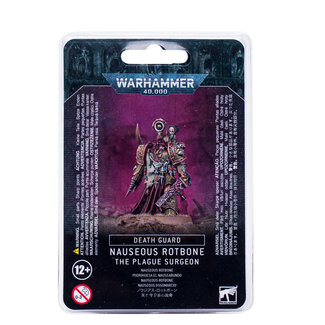 Games Workshop Warhammer Death Guard: Nauseous Rotbone the Plague Surgeon