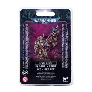 Games Workshop Warhammer Death Guard: Plague Marine Icon Bearer