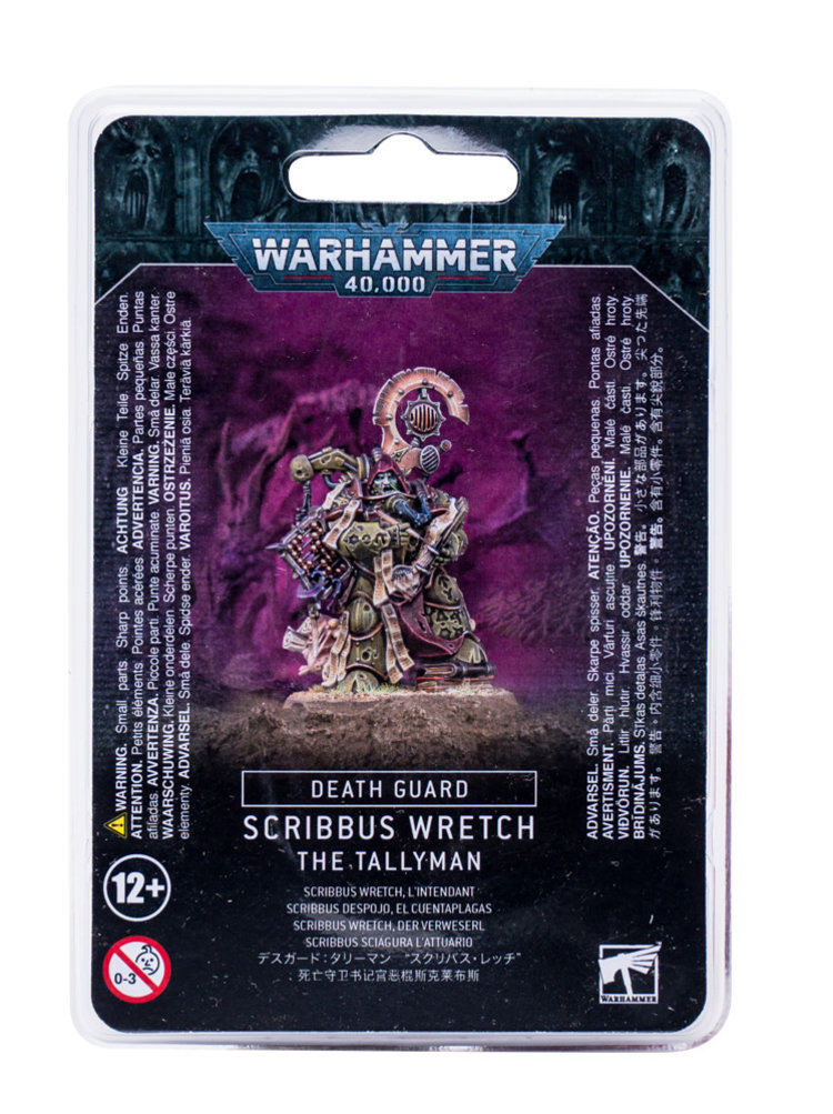 Games Workshop Warhammer Warhammer 40000 - Death Guard: Scribbus Wretch the Tallyman