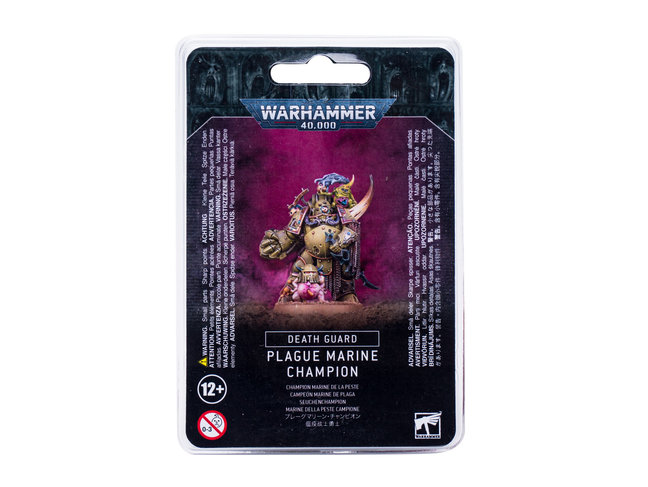 Games Workshop Warhammer Death Guard: Plague Marine Champion