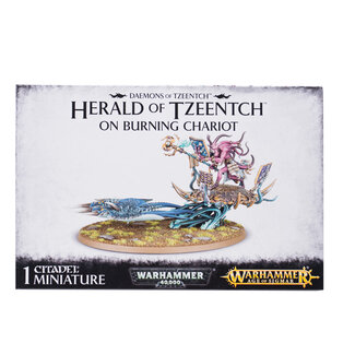 Games Workshop Disciples of Tzeentch: Fateskimmer, Herald of Tzeentch on Burning Chariot