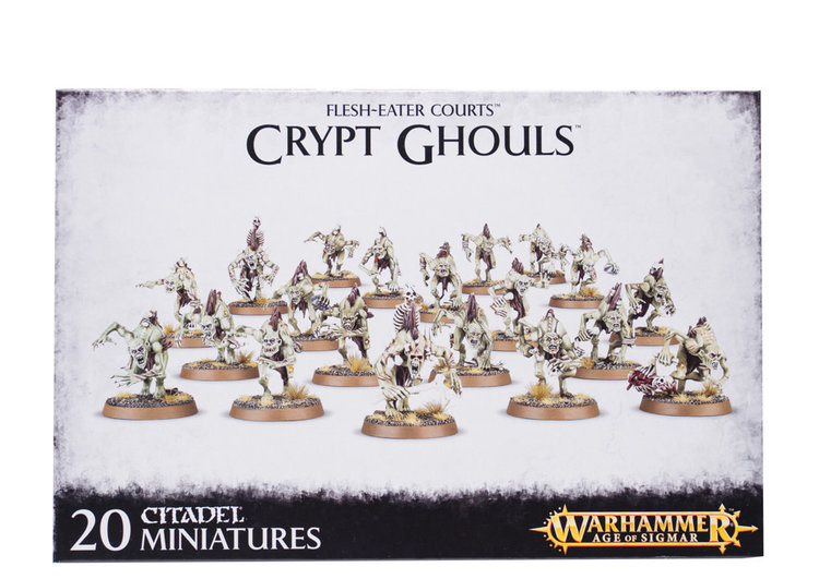 Games Workshop Warhammer Warhammer Age of Sigmar - Flesh-Eater Courts: Crypt Ghouls
