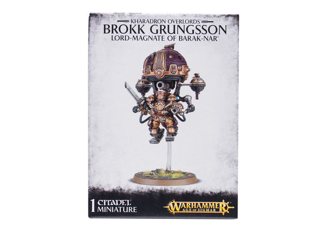 Games Workshop Warhammer Kharadron Overlords: Brokk Grungsson Lord-Magnate of Barak-Nar