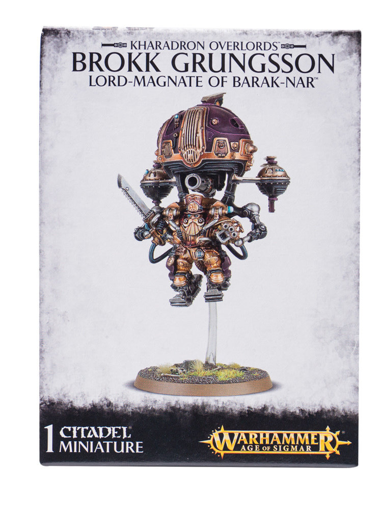 Games Workshop Warhammer Warhammer Age of Sigmar - Kharadron Overlords: Brokk Grungsson Lord-Magnate of Barak-Nar