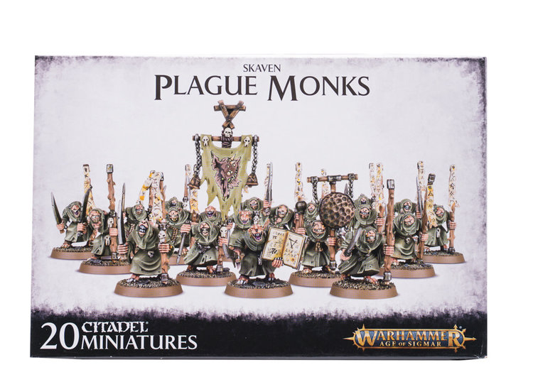 Games Workshop Warhammer Warhammer Age of Sigmar - Skaven: Plague Monks