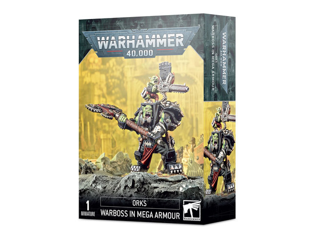 Games Workshop Warhammer Orks: Warboss in Mega Armour